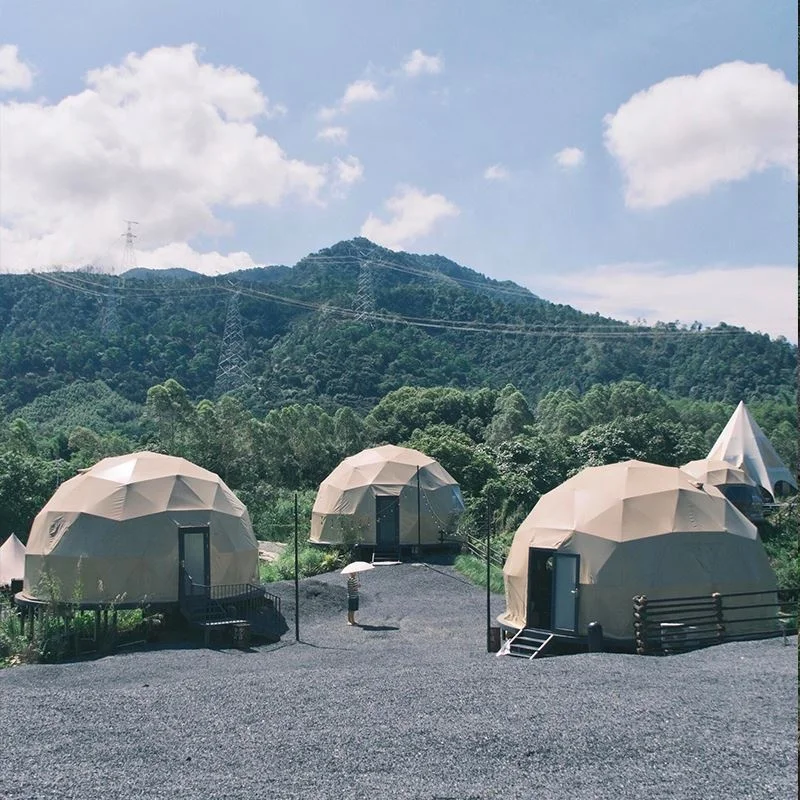 Factory Price Outdoor Resort Ball Tent Luxury Camping Tent Holiday Hotel Tent