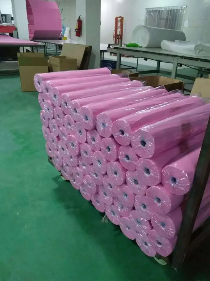 Hot Selling Disposable Nonwoven Bed Sheets Folded Roll Breathable Bed Sheet