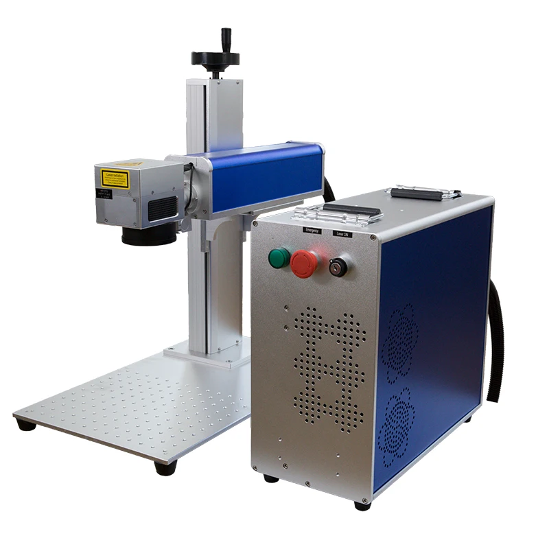 
Color marking on stainless steel JPT mopa fiber laser color marking machine 