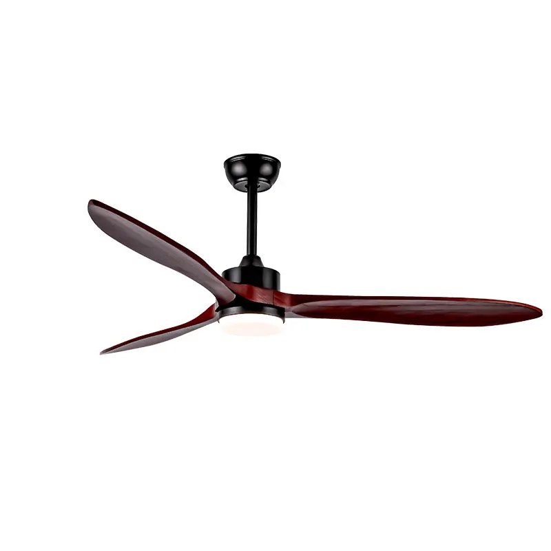 New 2023 products decorative 60 inch ceiling fans commercial tuya wifi remote control ac dc wood ceiling fans with led