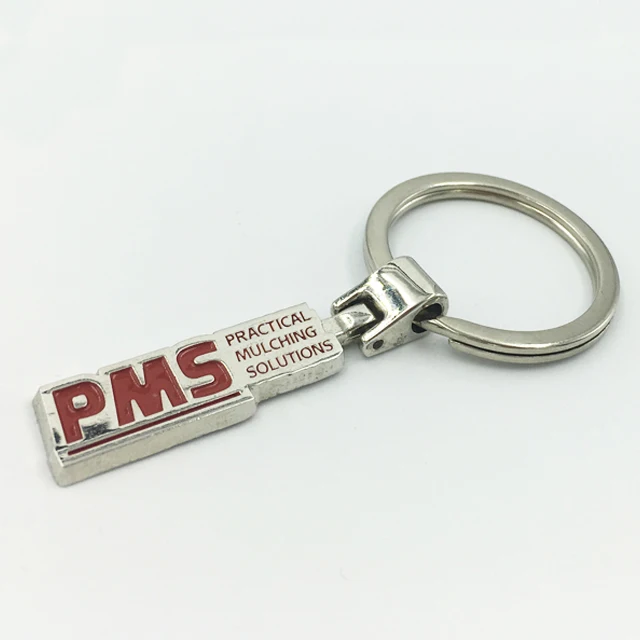 Manufacturer Promotional Zinc Alloy Metal 2D/3D Soft Hard Enamel Keyring Key Chain Custom Logo Keychains