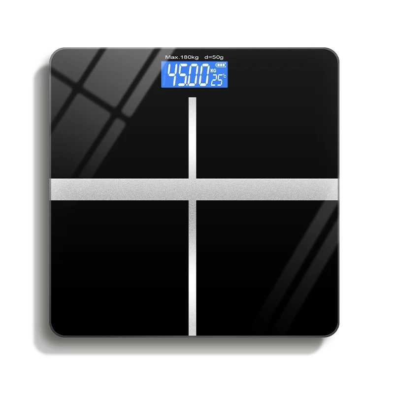 Household scale electronic glass digital weighing digital bathroom weighing scale
