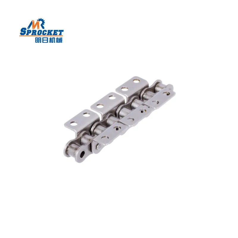 High Quality SS304 Stainless Steel Roller Chains Transmission 12B-2  For Food Processing