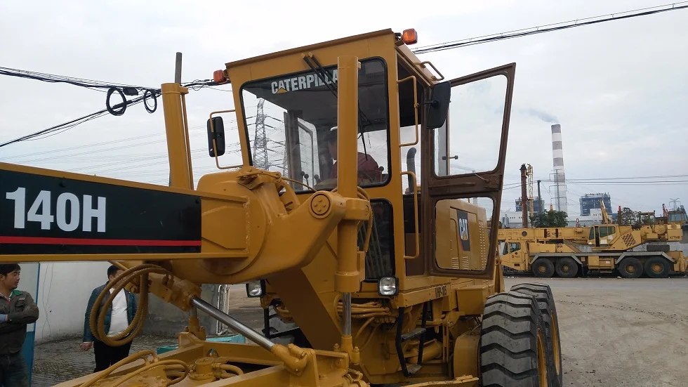  Высококачественный б/у автогрейдер 140H для продажи Cat