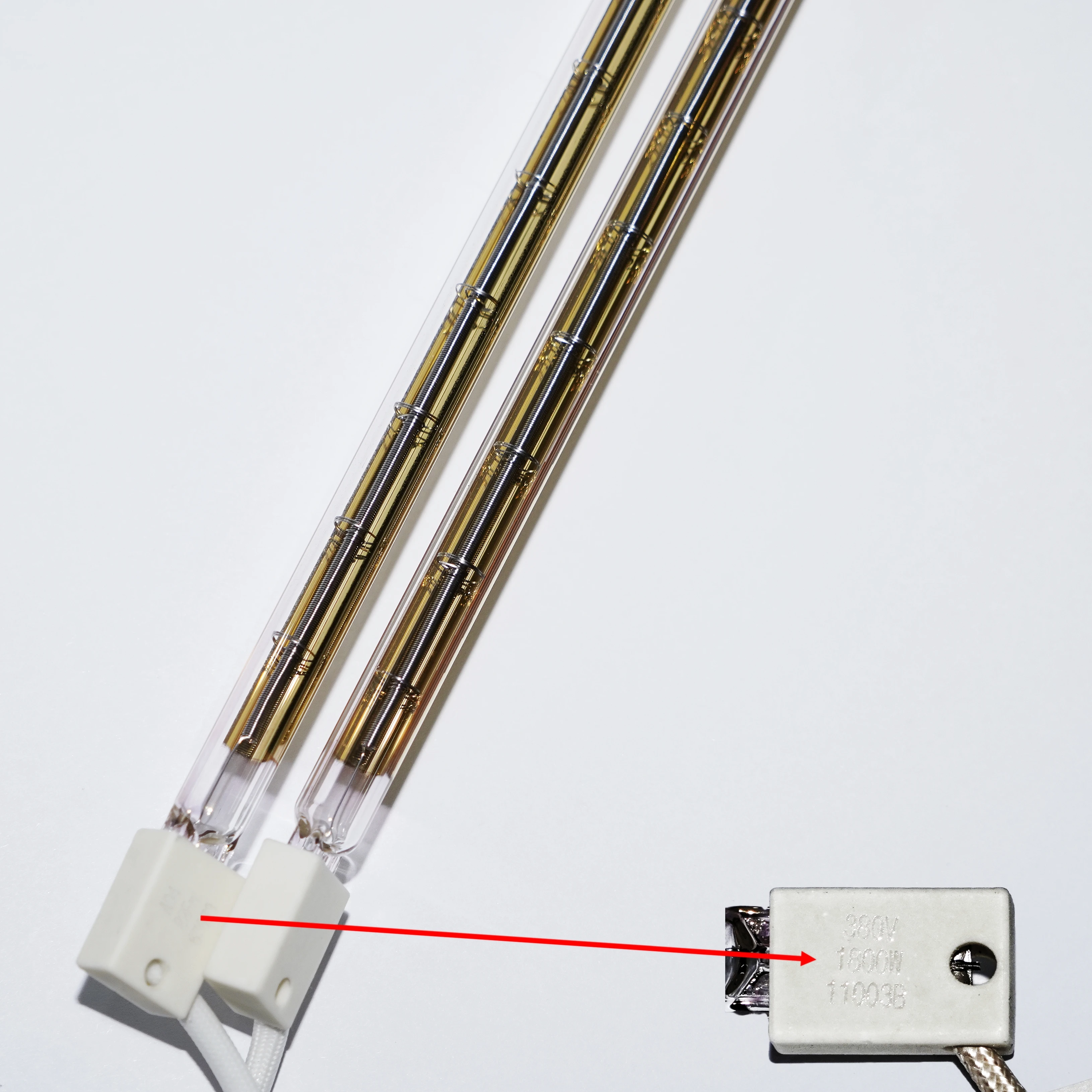 Factory Supply ir heat lamp 1000w reflective heat lamp 1000w halogen lamp for mercury