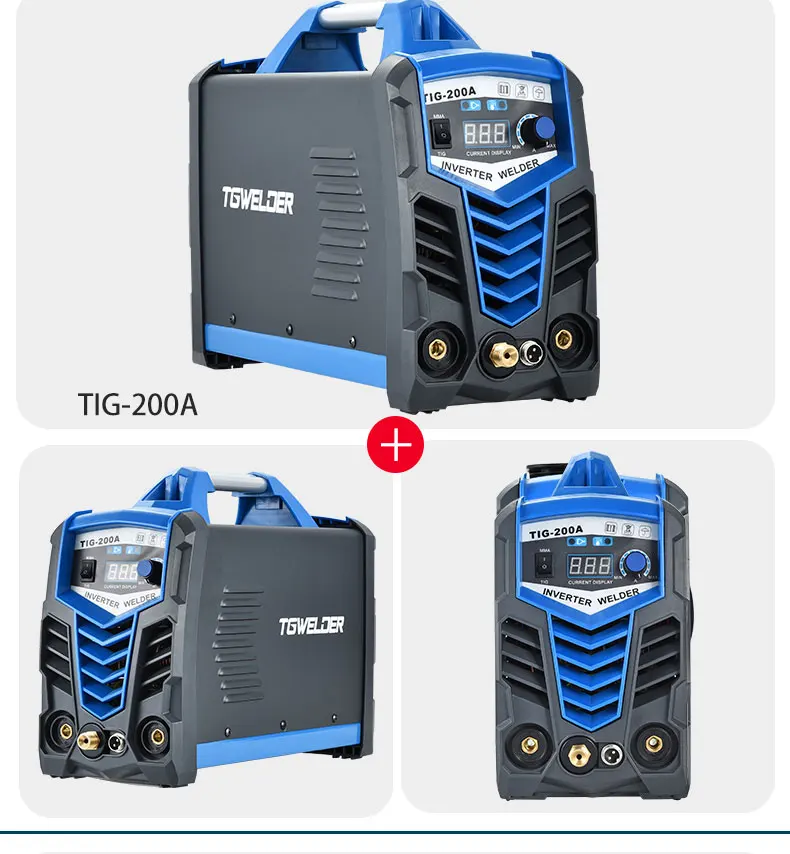TG  inverter dc inverter IGBT soldadora 200  tig  welding machine