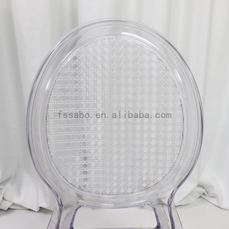 Wholesale high quality modern clear crystal transparent acrylic chairs for party wedding room and events