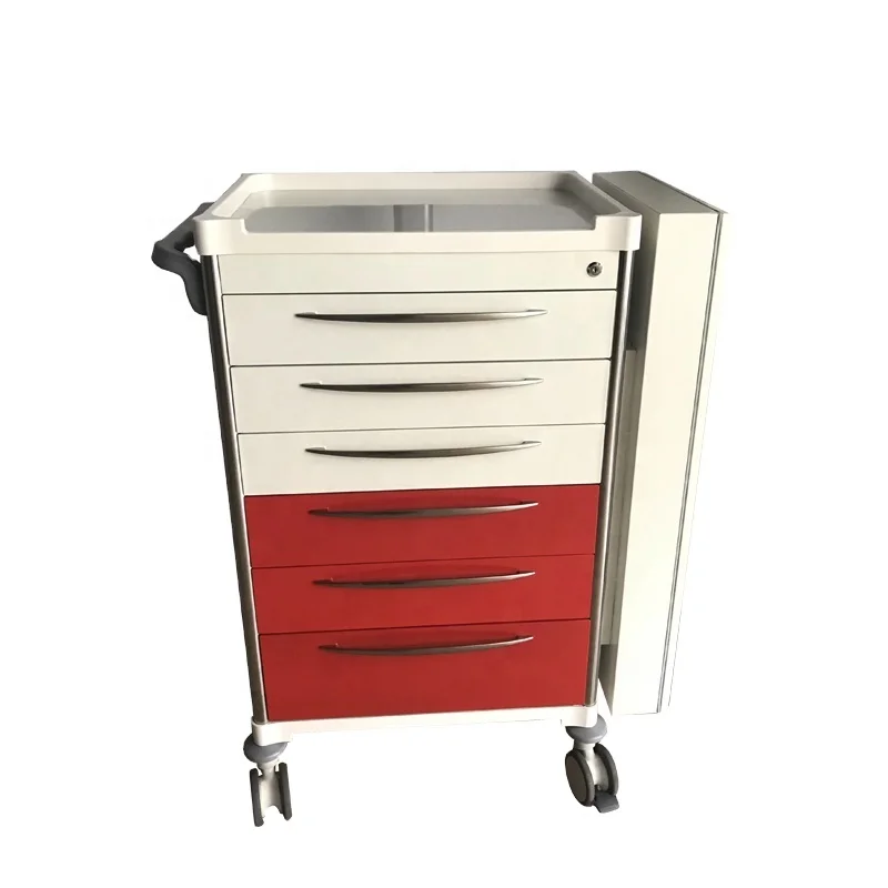 Patient difficult airway cart hospital medical trolley