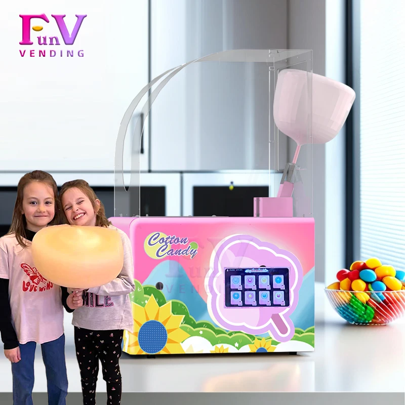 hot sale Pink Mini Candy Floss Machine Cotton Candy Machine For Sales