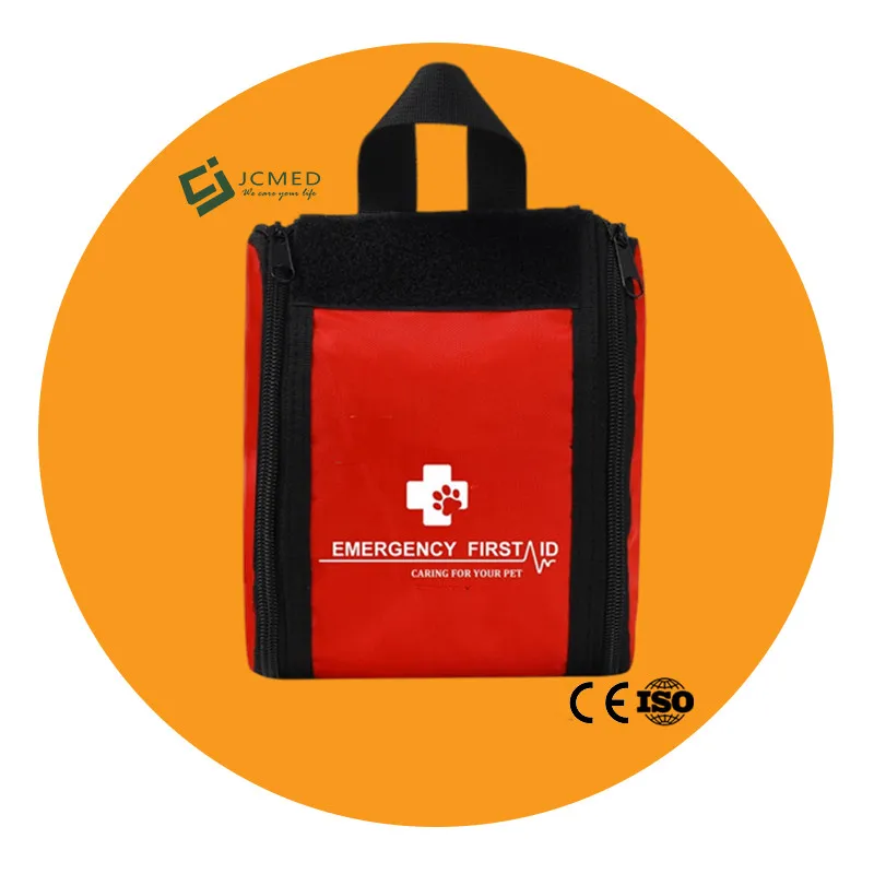 JCMED medical waterproof emergency dog first aid kit for pet