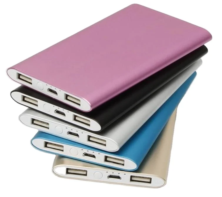 Super slim 4000mah best power bank portable phone charger power bank souviner gift custom for giveaway