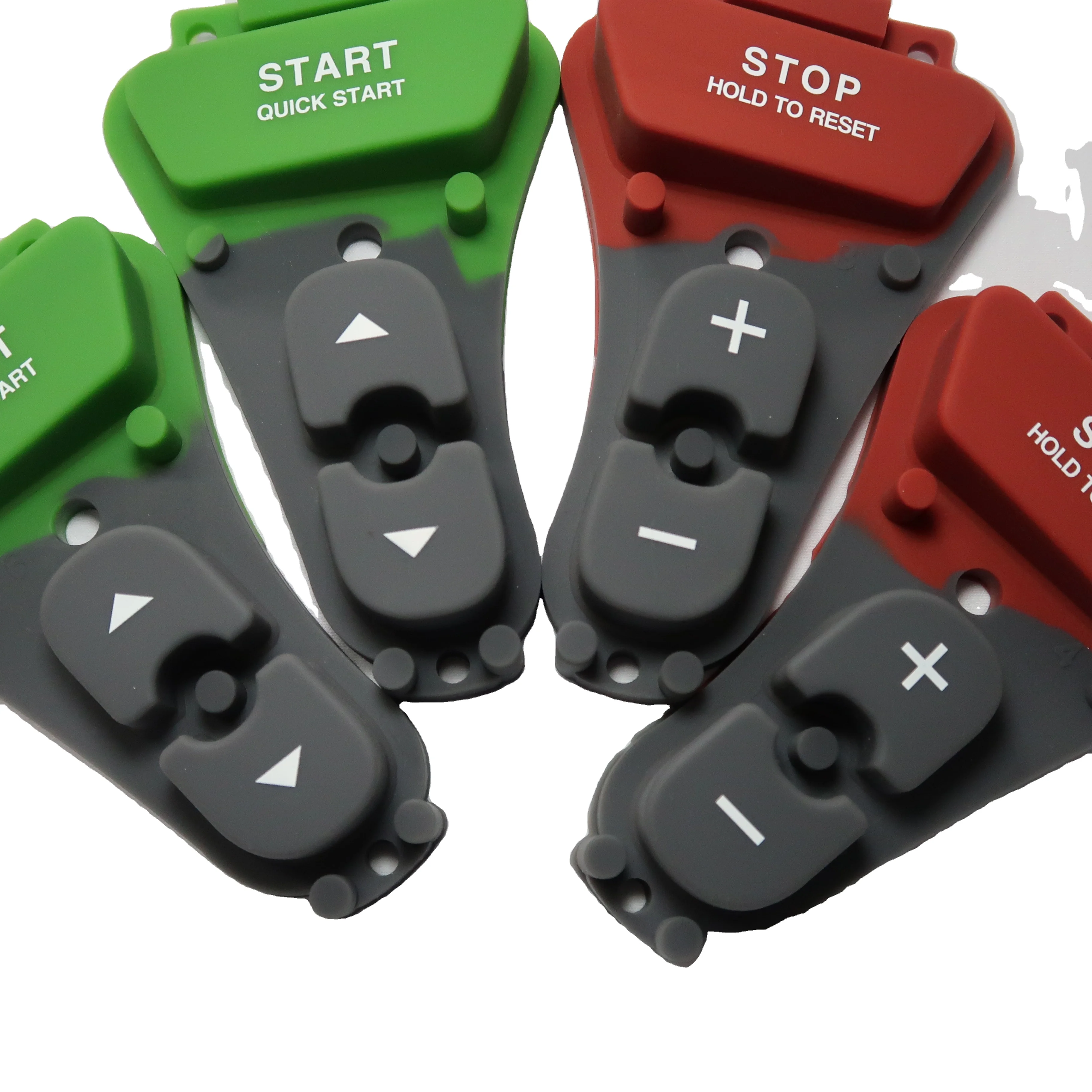 Регулируемая оптовая продажа силиконовых резиновых массажных клавиш для стула, электрическая массажная клавиатура для стула