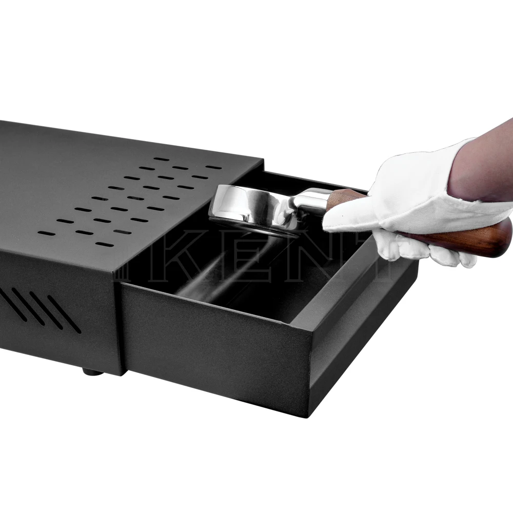 Coffee Grounds Recycle Drawer Knock off Container Stainless Steel Coffee Waste Bin Residue Bucket Container Base knock box