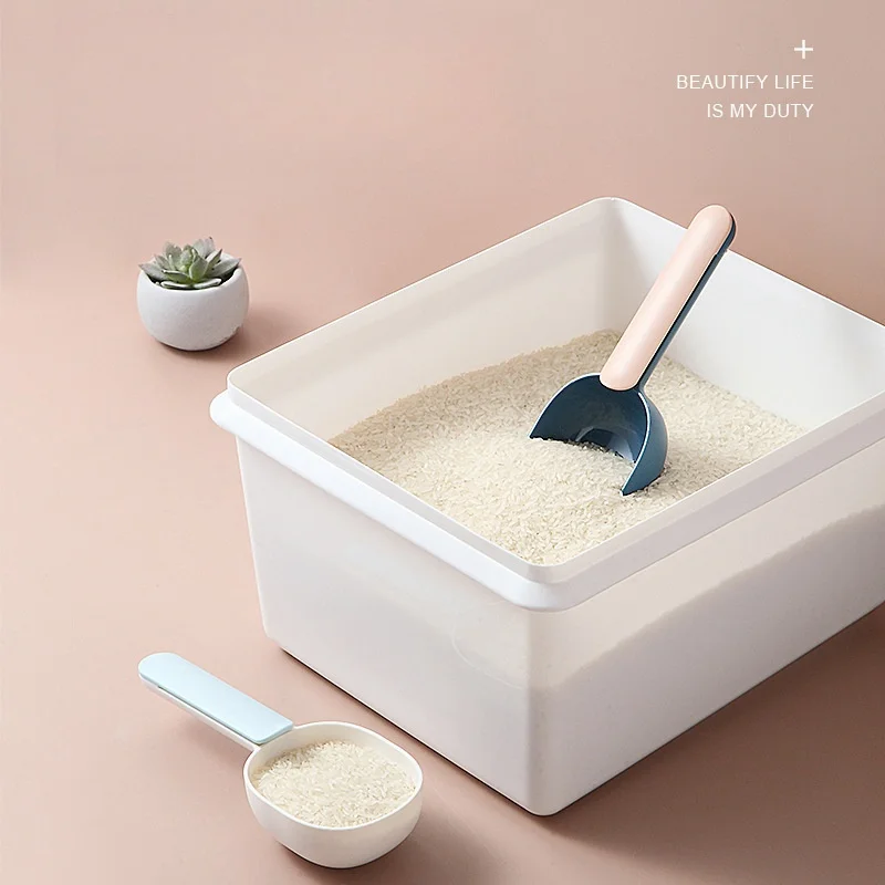 High quality simple household multifunctional grains and cereals kitchen spoon rice measuring cup rice tea coffee spoon