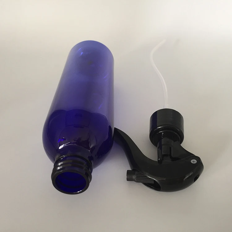 250ml PET cobalt blue spray bottle