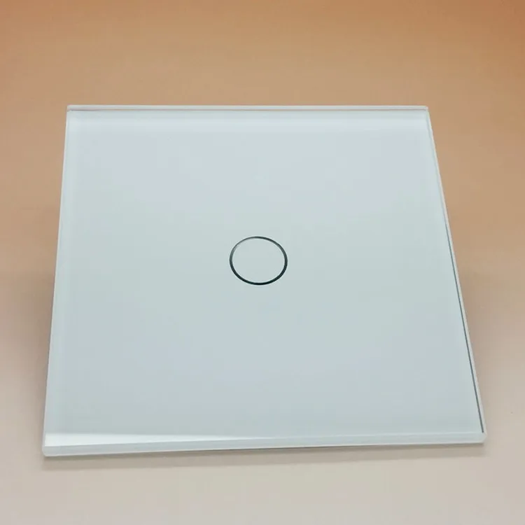 Smart Touch Screen Electrical Lighting Appliance Switch Toughened Glass Panel