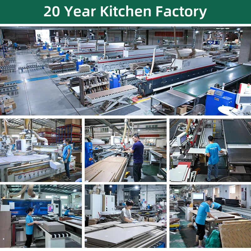 Modern High Quality Silver Kitchen Cabinet Set With White Pattern Marble Back Wall Wine Cabinet Stove Cabinet Set Design