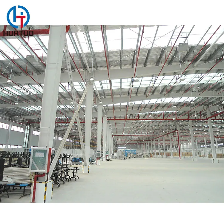 Cheap Kit Price Warehouse Prefabricated Equipment Garage Car Dealer I Beam Steel Metal Building Material Warehouse With Design