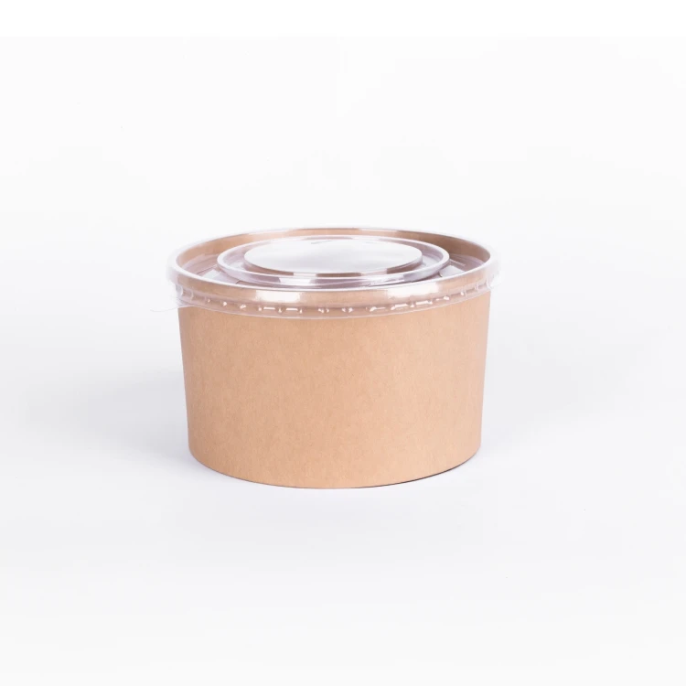 
Best Selling Disposable Take Away Kraft Paper Bowl 