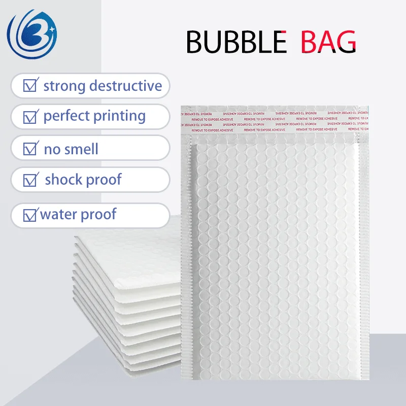 
Light-weight High quality and cheap bubble envelope packaging eco lite bubble mailer With logo 