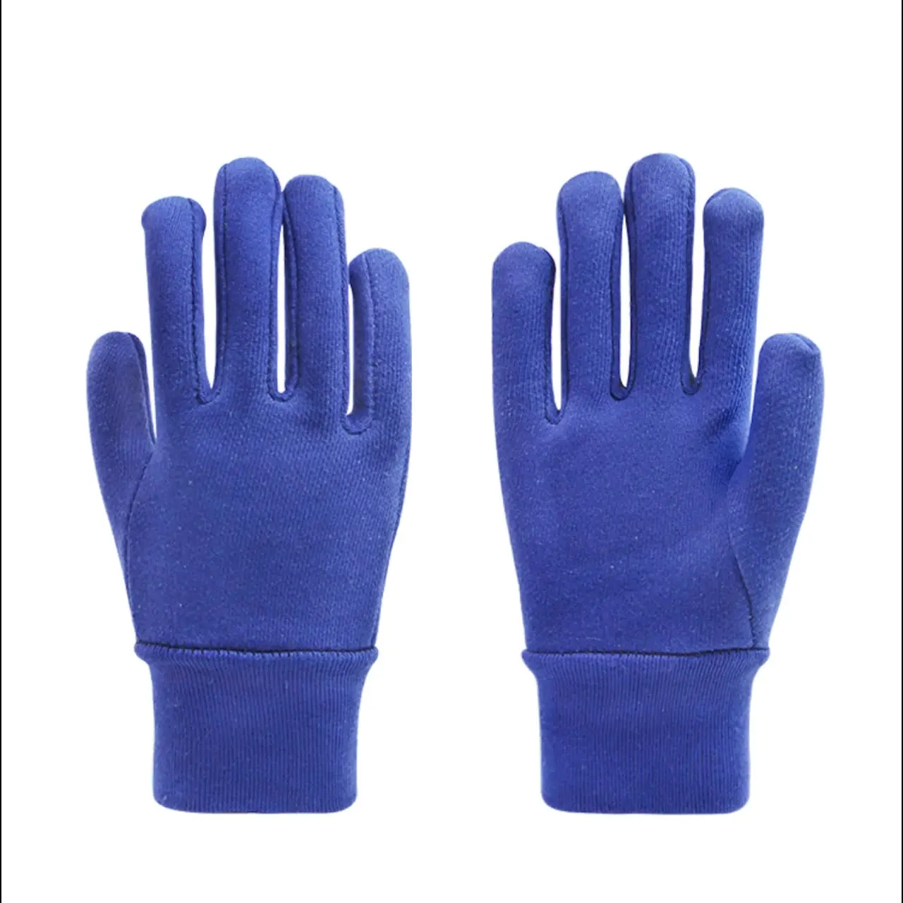 Cotton Knit Gloves Flush Fleece Warm Outdoor Winter Cold Freezer Work Hand High Low Temperature Resist Split Thermal Glove Heat