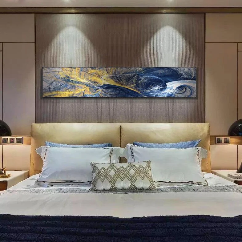 Ручная роспись импрессионистское изобразительное искусство холст Современная Настенная живопись абстрактная масляная для отеля