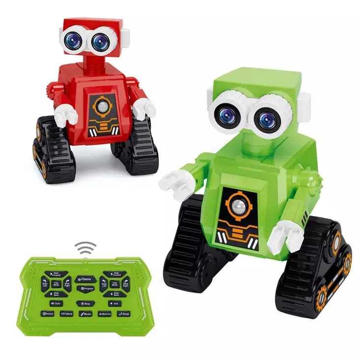 Hot Sale Remote Control Electric Puzzle Robot Toys Smart Programming Kids Educational Rc Robot Toy