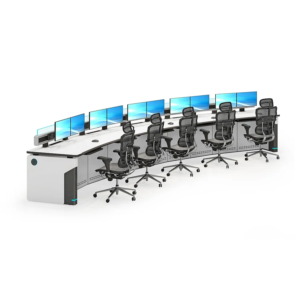 Best Quality Custom Security Control Room Console Durable Operator Workstations