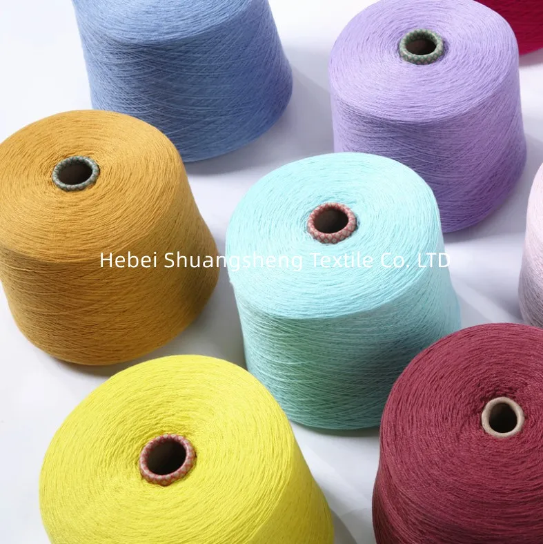 Twisted High Tenacity Tex18 (150D/1 20000m) 100% Filament Polyester Textured Yarn for Overlocking Thread