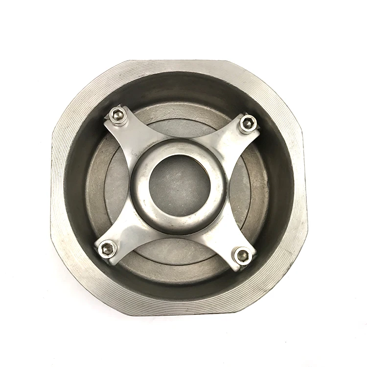Factory Supply Stainless Steel Wafer Type DIN Lift Check Valve for Waste Water Fluid