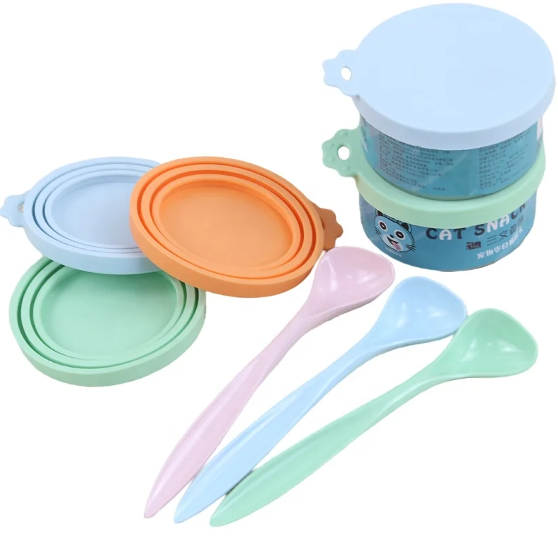 2021 Amazon hot sale BPA free food grade top seller pet food cans lid cheaper silicone seal lid for can