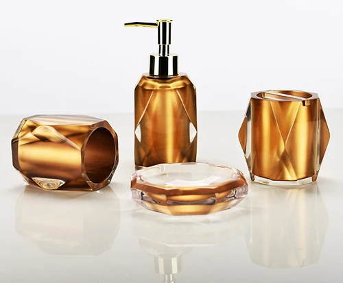 China factory top quality modern style eco-friendly plastic bathroom toilet accessories set for sale Goods for bathroom