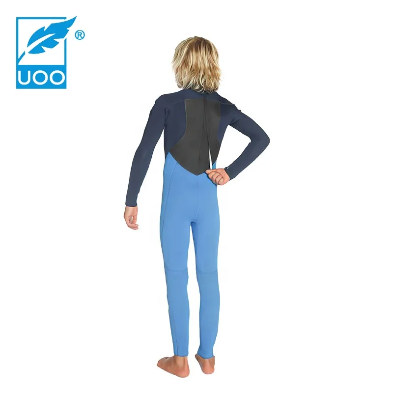 UOO Factory Custom Kids Swimsuit Warm Wetsuit for Boys And Girls Long Sleeve Cold Proof Snorkeling Surfing
