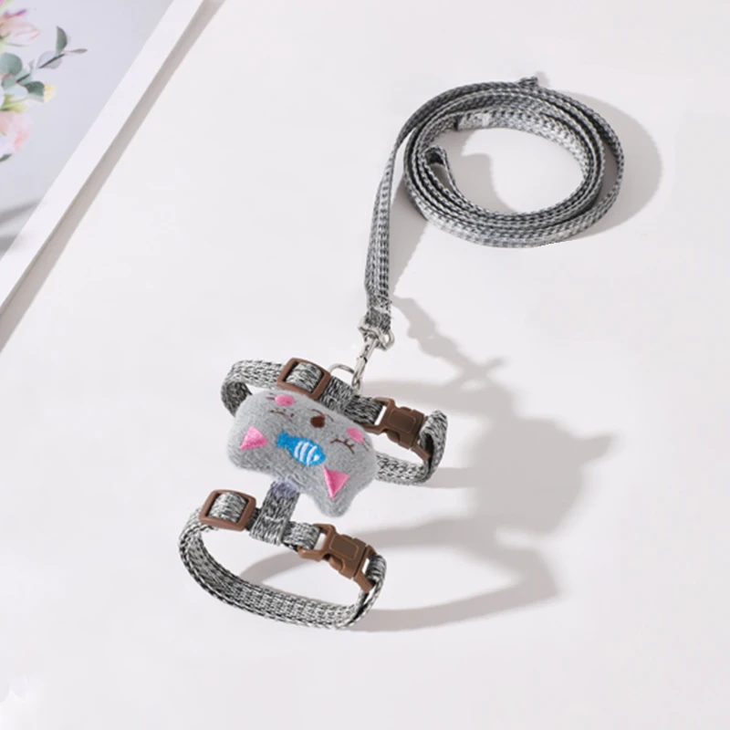 Cartoon doll anti - break cat chest back traction