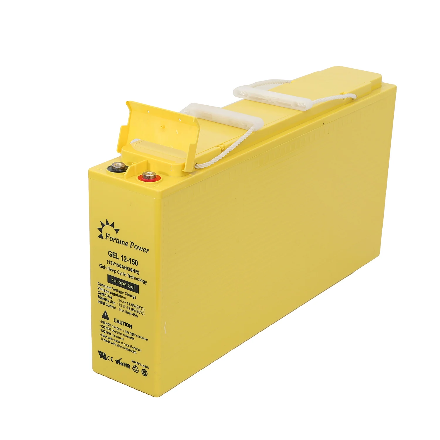
Storage front terminal agm battery 12v 100ah 