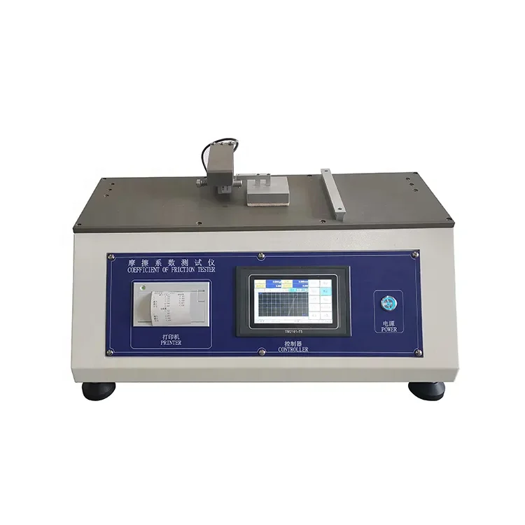 ISO 8295 TAPPI T816 Textile Testing of smoothness testing Coefficient of Friction Tester Testing Machine China supplier