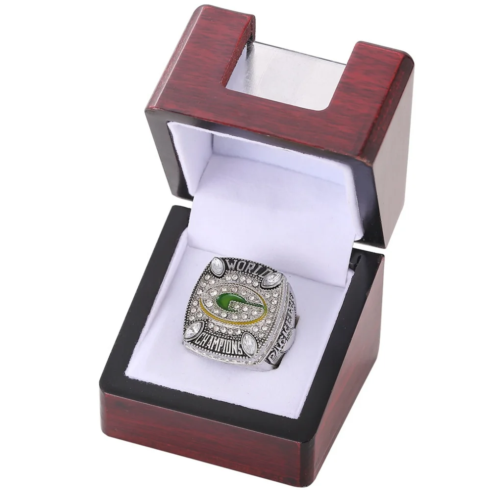 Кольцо чемпионата 2011 по футболу зеленая бухта упаковщики NFL набор деревянных колец из сплава на заказ