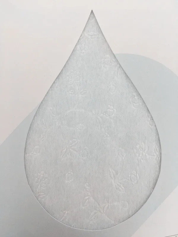 factory supply ADL 100% ES fiber non woven fabric hot air through non woven factory price