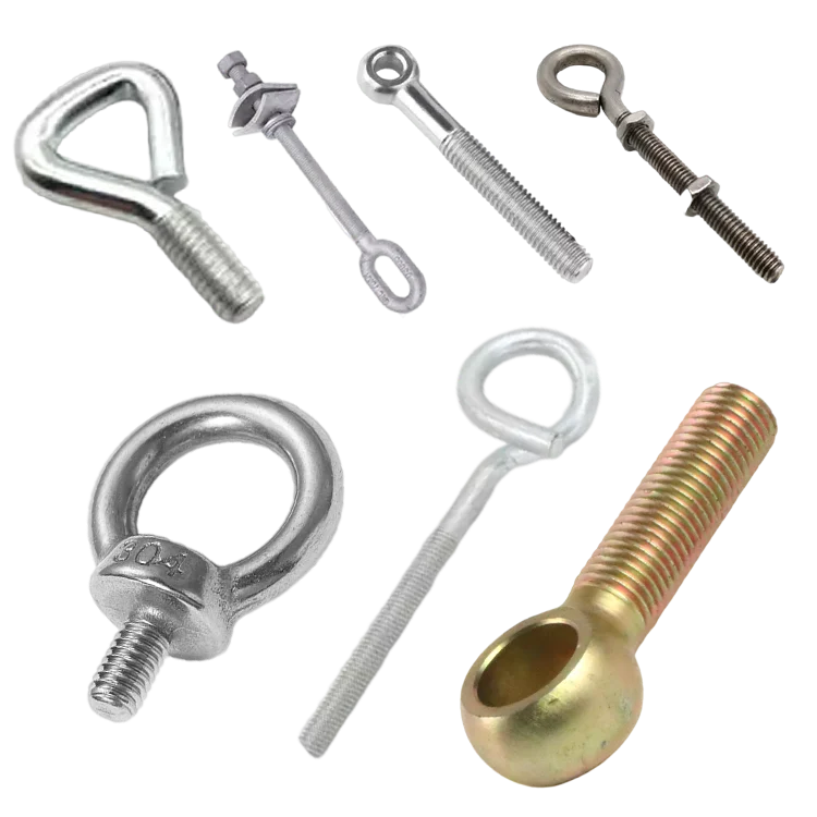 Customized Lifting Eye bolt Round head Triangle head Pigtail bolt
