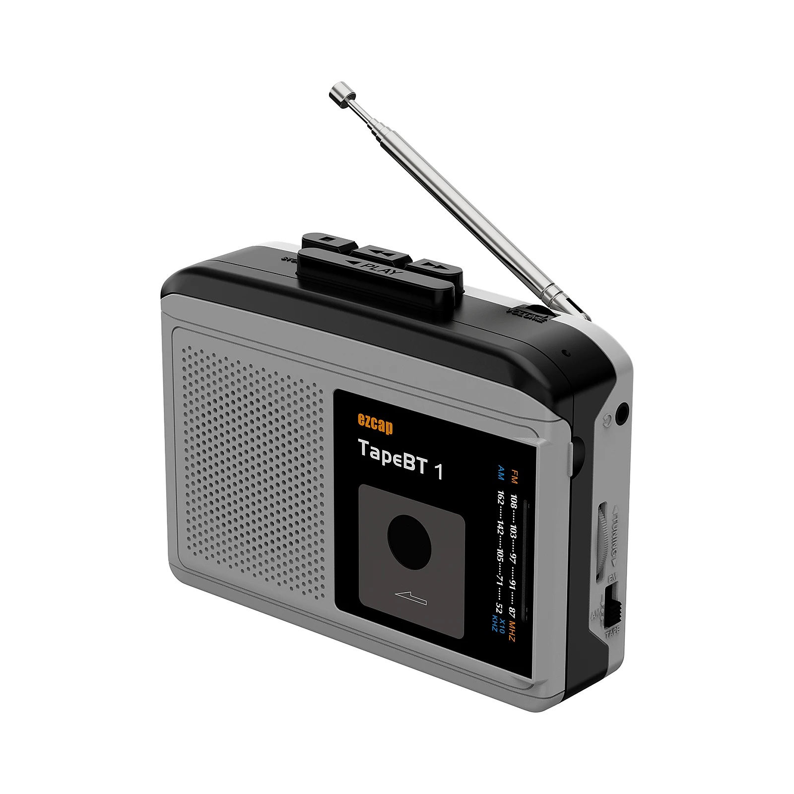 Factory price Personal AM FM Radio Music Cassette tape Player With 3.5MM Audio Cassette player