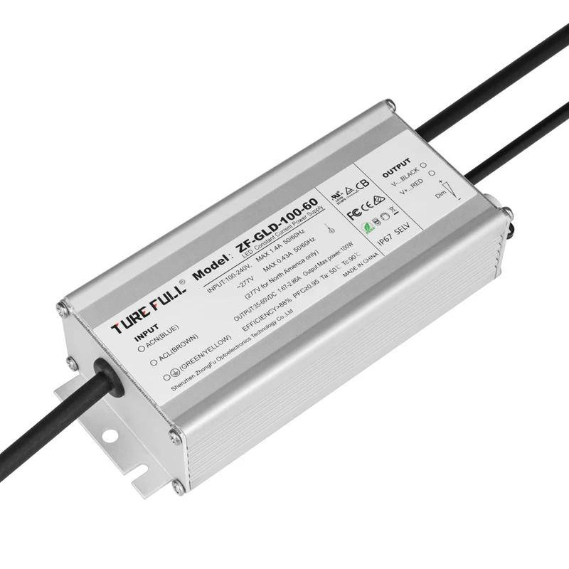 IP67 Waterproof 12V-600W LED Driver Power Supply Featuring 2A-400A & 20W-600W Outputs with IP67 Certification