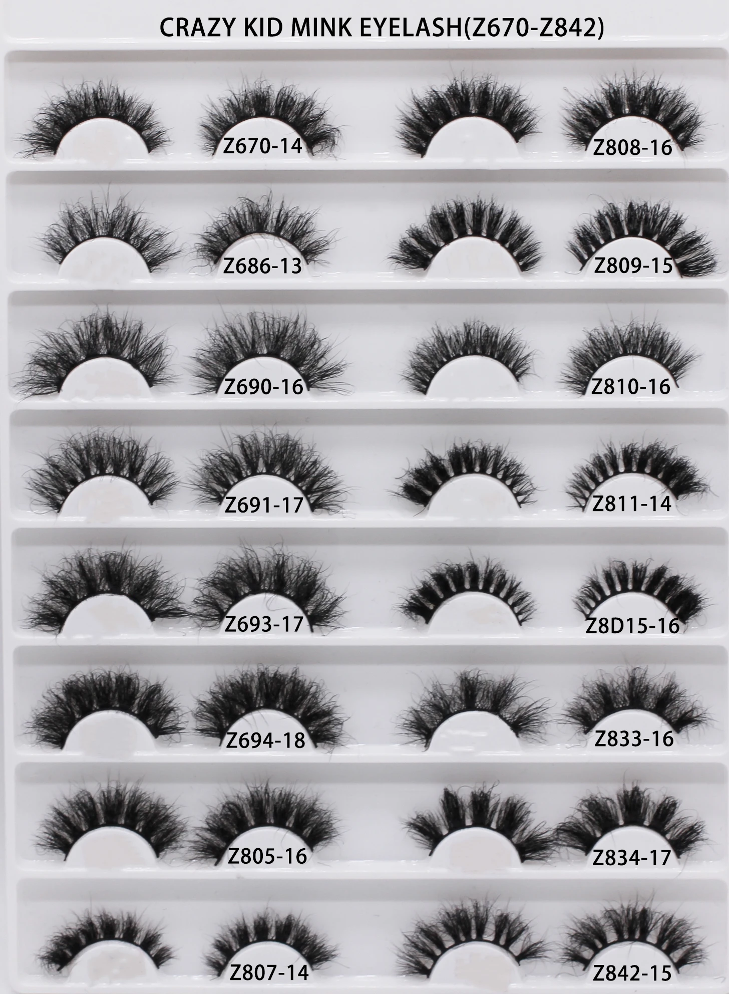 Z006-665 wholesale fluffy wispy 25 mm 3d mink luxury eyelashes and packaging vendor 3