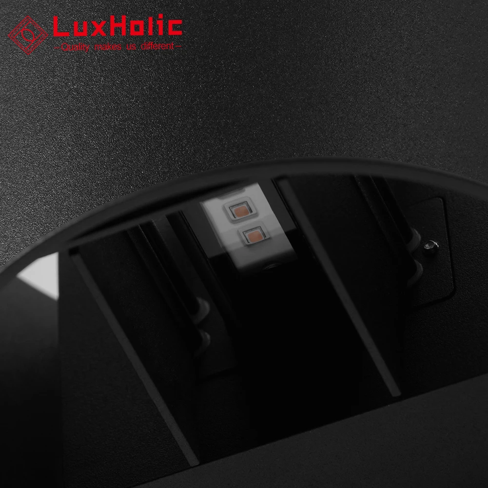 Крытый Современный Белый Черный отель прикроватный дом спальня бра лампа открытый IP65 Водонепроницаемый вверх вниз украшение светодио дный настенный светильник