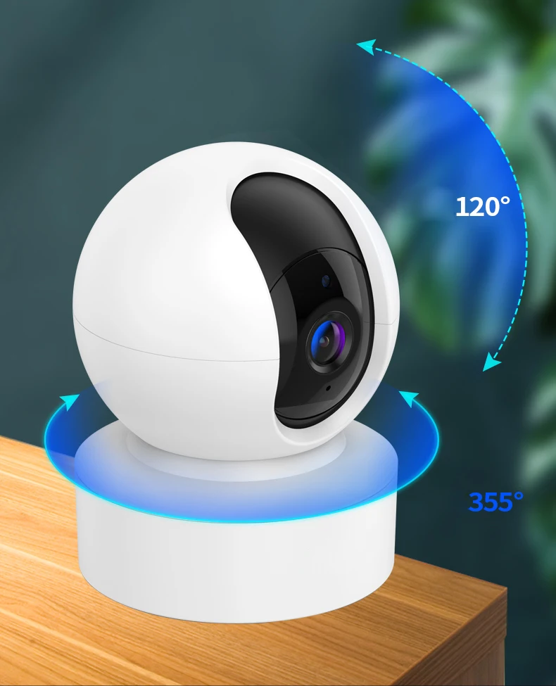 HD night vision h.264 CLOUD storage TUYA PTZ INDOOR wifi p2p ip camera