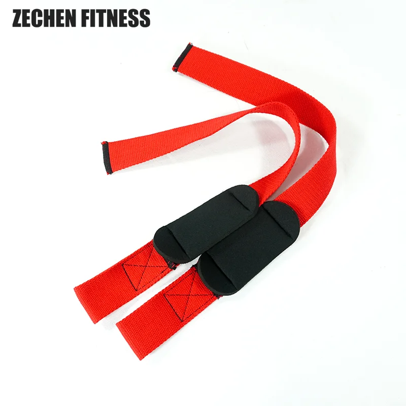custom logo lifting straps low moq lifting straps adult weight lifting gym muscle training