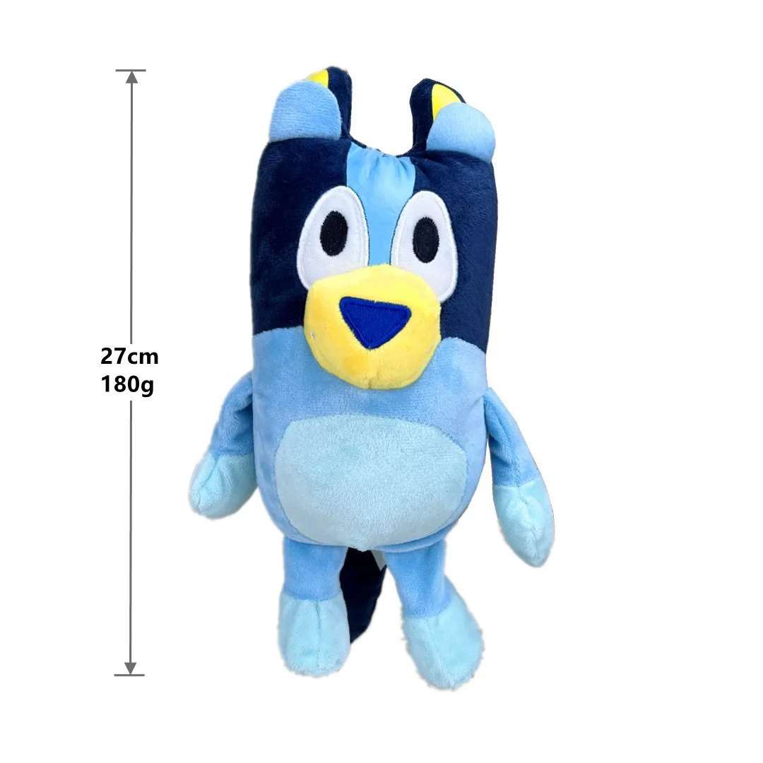 Cartoon Cute Plush Animal Blueyed Doll Toy Soft Bandit Chilli Bingo Dog Figure Kawaii Cotton Stuffed Kids Toy Children Backpacks