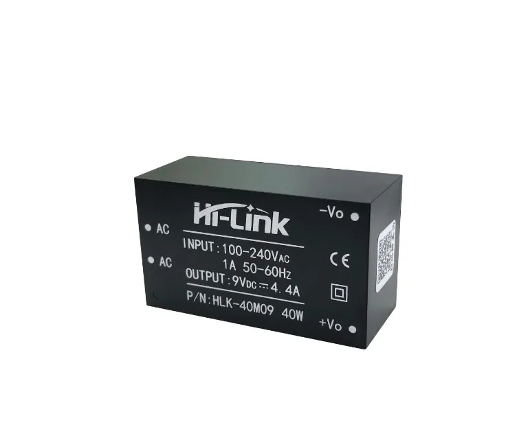 HLK-40M24  AC/DC isolated step-down and voltage stabilizing switch power supply module 220V to 9V2600mA40W gallium nitride GaN