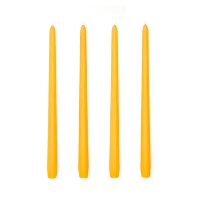 Wedding banquet party smokeless and fragranceless holiday ornaments colorful long pole candles