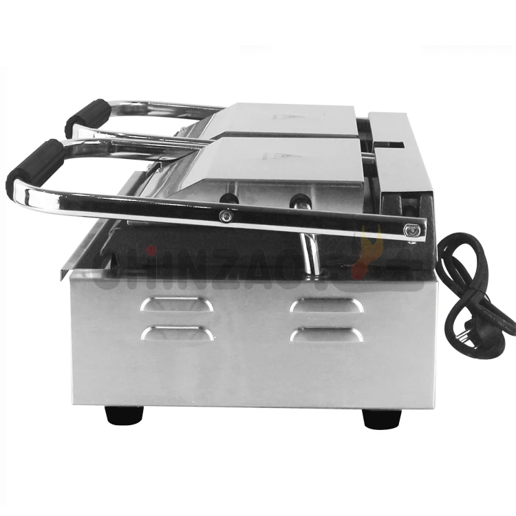  CHZ-810-2 CE сертифицированный двойной коммерческий пресс Panini сэндвич-гриль на