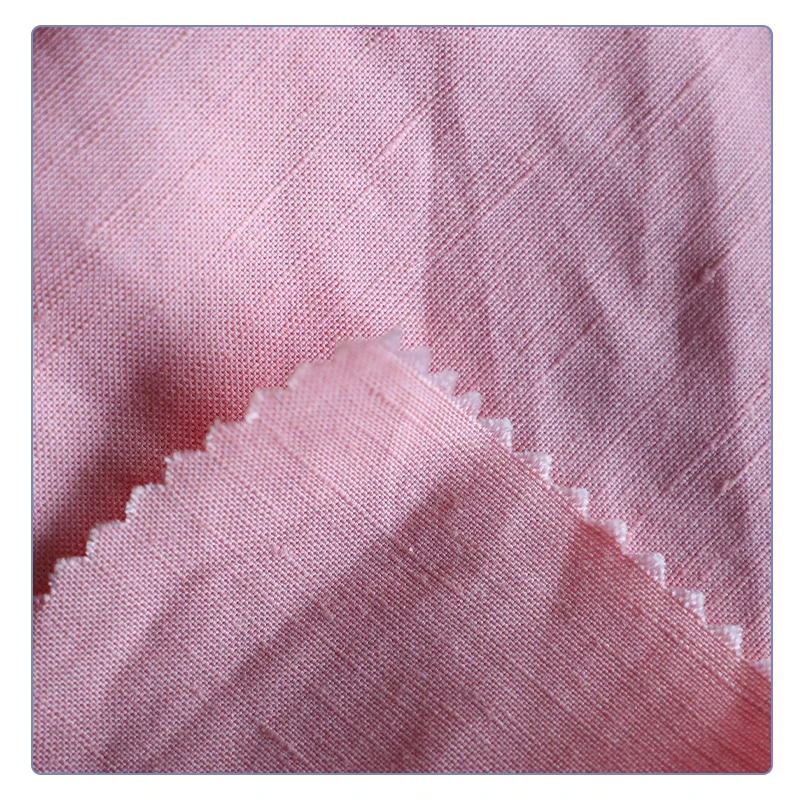 High Quality Linen Fabrics 50% Linen 50% Tencel Mixed Fabrics